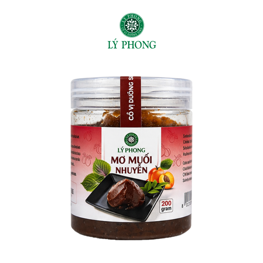 Mơ Muối Nhuyễn (Umeboshi paste) - Hũ 200 gram